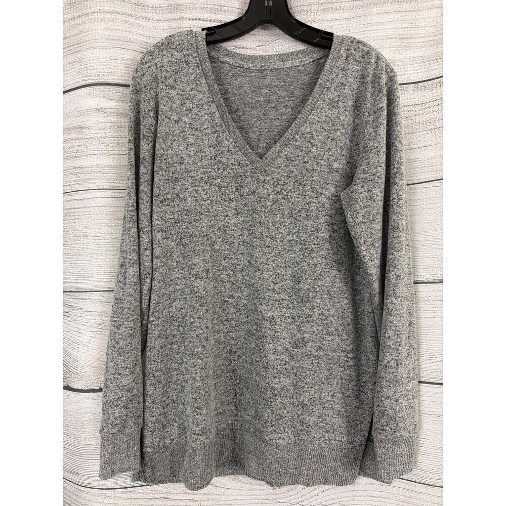 Lucky Brand Soft V-Neck Long Sleeve Sweater Size M
